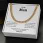 To My Man: Cuban Link Chain