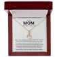 To My Mom - On My Wedding Day- Alluring Beauty Necklace