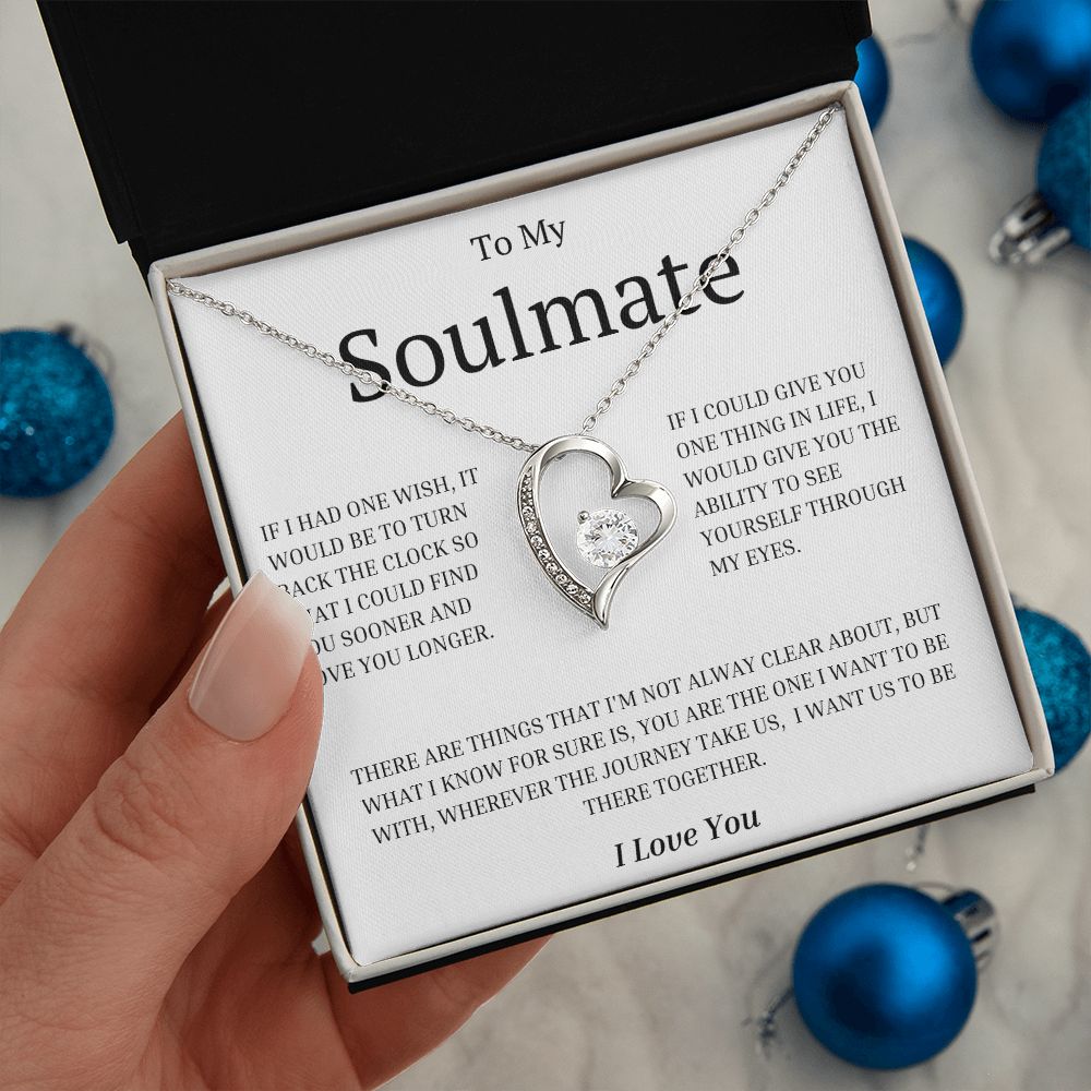 To My Soulmate: Forever Love Necklace