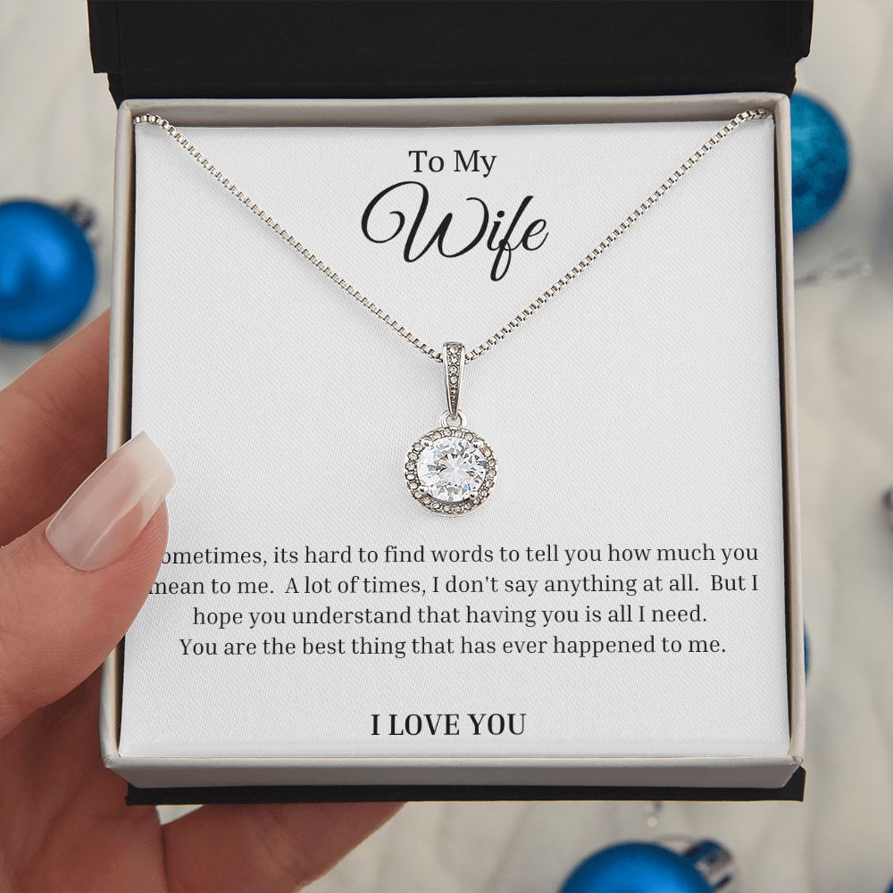 To My Farmer Wife - Never Forget That I Love You Necklace – Urban Celt