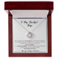 To My Beautiful Wife -Love Knot Necklace