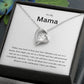 To My Mama:  Forever Love - Celebrate you mama anytime with this beautiful forever love necklace